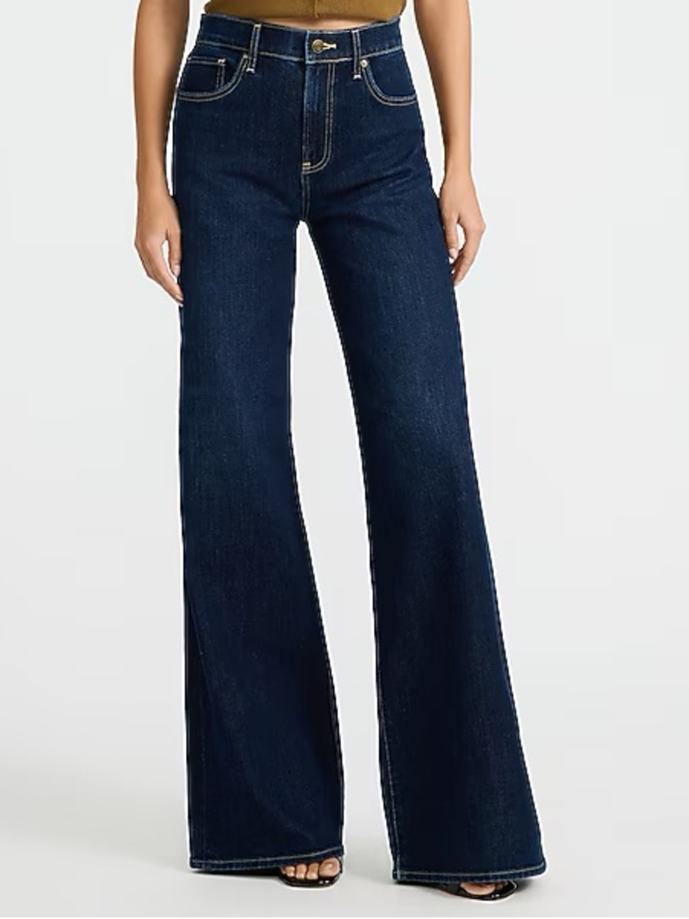 Express Indigo Wide Leg Jeans